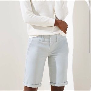 Loft Bermuda Roll Shorts with 9” inseam / 00 Petite / Teal Sky